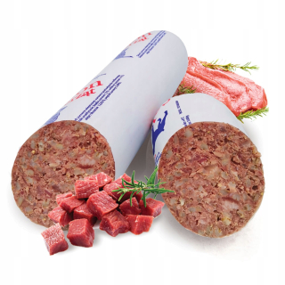 Mokré krmivo Dingo hovädzie a bravčové 1 kg